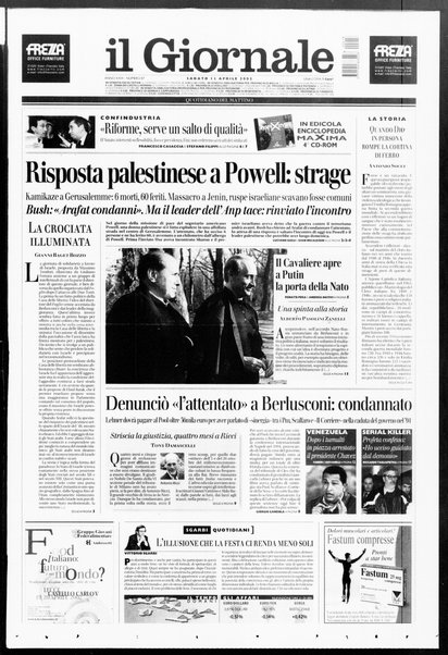 Il giornale : quotidiano del mattino